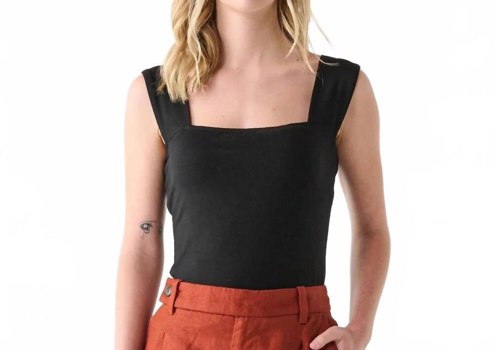 NEW DEX wish you well tank top in black